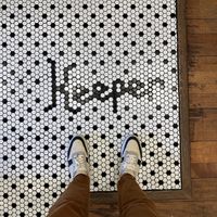 Everyone takes this photo for Instagram 😅  at Keeper Coffee Co in Portland