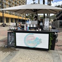 The stand   at Freedom Coffee in Ventura