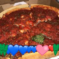 Hands down best vegan pizza ever!  at Patxi's Pizza in Denver