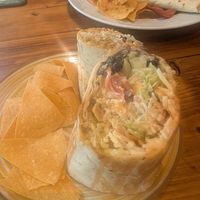 Vegan Chicken burrito at MACHETE Berlin in Berlin