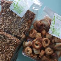 Crackers and Taralli at Forneria Aicardi in Darfo Boario Terme