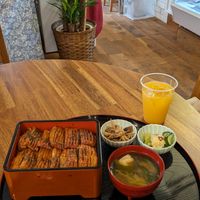 Vegan kabayaki set at Loving Hut - Nishinippori in Tokyo
