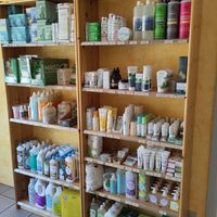 Soaps etc. at Gårdbutikken Økoladen in Ringkoebing