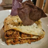 Sonnenblumenkernlasagne at WildLand in Wietze