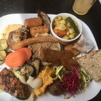 Mezze (lunch)  at Bar Recyclart in Brussels