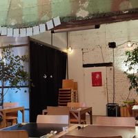 Deco at Bar Recyclart in Brussels