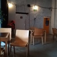 Inside at Bar Recyclart in Brussels