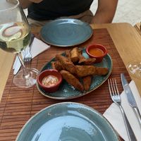 Seitan sticks 😍  at Green & Burger in Sant Feliu De Guixols
