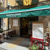 Outside at Green & Burger in Sant Feliu De Guixols