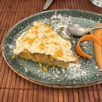 Carrot cake  at Green & Burger in Sant Feliu De Guixols