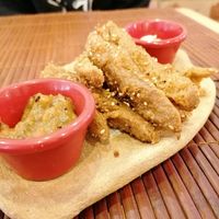 Seitan sticks at Green & Burger in Sant Feliu De Guixols