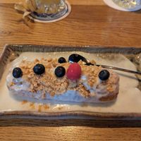 Sticky rice with mango at Loy Vegan in Trier