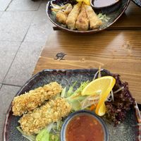 Frühlingsrollen und Crispy Tofu  at Loy Vegan in Trier