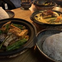 Main of the rice table n3 (Dau Sot Hanh)  at Loy Vegan in Trier