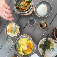 Rice table 3 at Loy Vegan in Trier