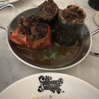 Stuffed Tomato/Squash/Pepper  at Faubourg Daimant in Paris