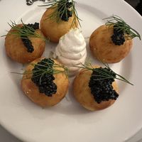 Pommes Dauphine  at Faubourg Daimant in Paris