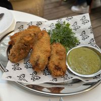 Starter croquettes   at Faubourg Daimant in Paris