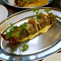 CORN DOG DE CAROTTE at Faubourg Daimant in Paris