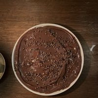 Chocolate cream   at Faubourg Daimant in Paris