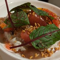 The grapefruit and citrus yogurt at Faubourg Daimant in Paris