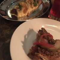 Corn dog de carotte et rillettes de lentilles   at Faubourg Daimant in Paris