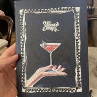 Carte des boissons   at Faubourg Daimant in Paris