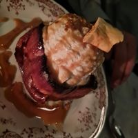 Pop-corn french toast con caramello al miso at Faubourg Daimant in Paris