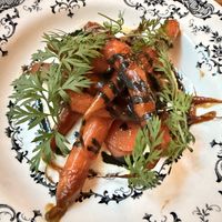 Baby Carrots - my husbands fav dish  at Faubourg Daimant in Paris