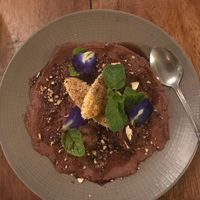 Gorgeous vegan dessert!  at Juice Ja Cafe in Ubud