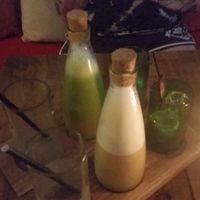 Juices at Juice Ja Cafe in Ubud