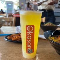 Lychee-mango lemonade   at Okasan Ramen in South Bend