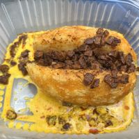 Papa rellena   at Oiga in Lima