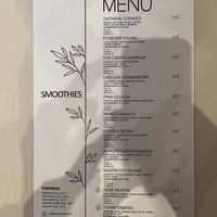   at Meta Smoothie Bar in Vilnius