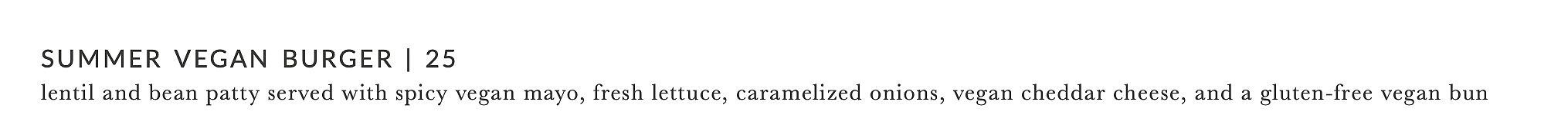 Vegan Burger, BBQU Tofu Bowl, Vegan Tacos  at The Naughty Fox in Santa Catalina Island