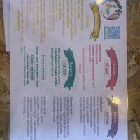 Menú  at Veggie Kitchen in Salento