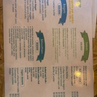 Menú  at Veggie Kitchen in Salento