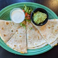 Vegan Quesadilla at Rocio's in Portland