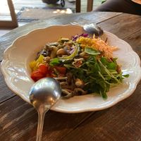 Vegan rice with vegetables  at inacujira in Fujisawa