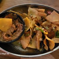 Beans with totopos at La Neta Bar in Stockholm