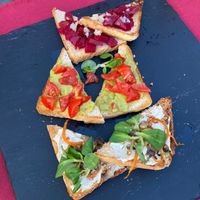 Vege Bruschetta at Arcobaleno in Medulin