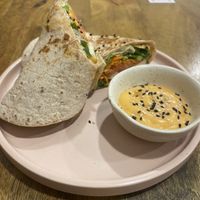 Crispy tofu wrap  at Taaze' in Chennai