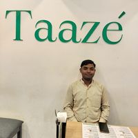 Seating  at Taaze' in Chennai