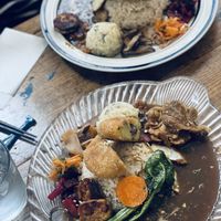 Curry set  at Mer in Tokyo