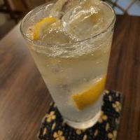 Lemon squash at Mer in Tokyo