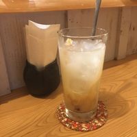 Lovely home-made ginger ale! Lots of fresh ginger.  at Mer in Tokyo
