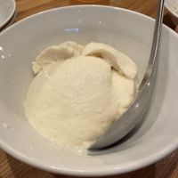 soft tofu with olive oil  at Tofu Shokudou - 豆富食堂 in Tokyo