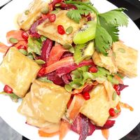 Ensalada de Tofu at Organic Smoothie Bowl and Café - Boudhha in Kathmandu