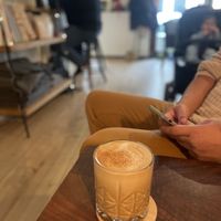 Pumpkin spice latte (with oat milk)   at Bardzo in Poznan