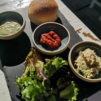 Brioche and dips at Yabalulu in Vila Nova De Milfontes